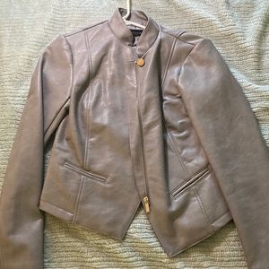 Ann Taylor leather jacket